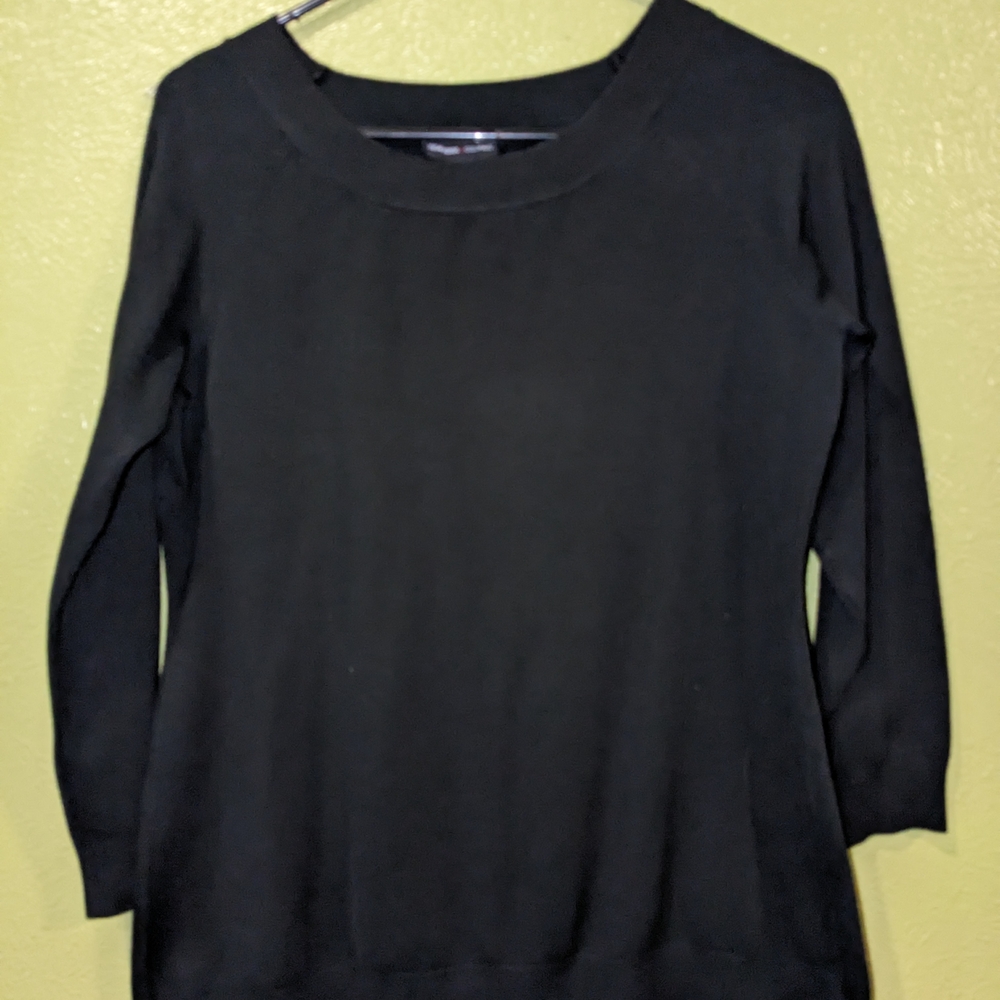 Black Long Sleeve Top
